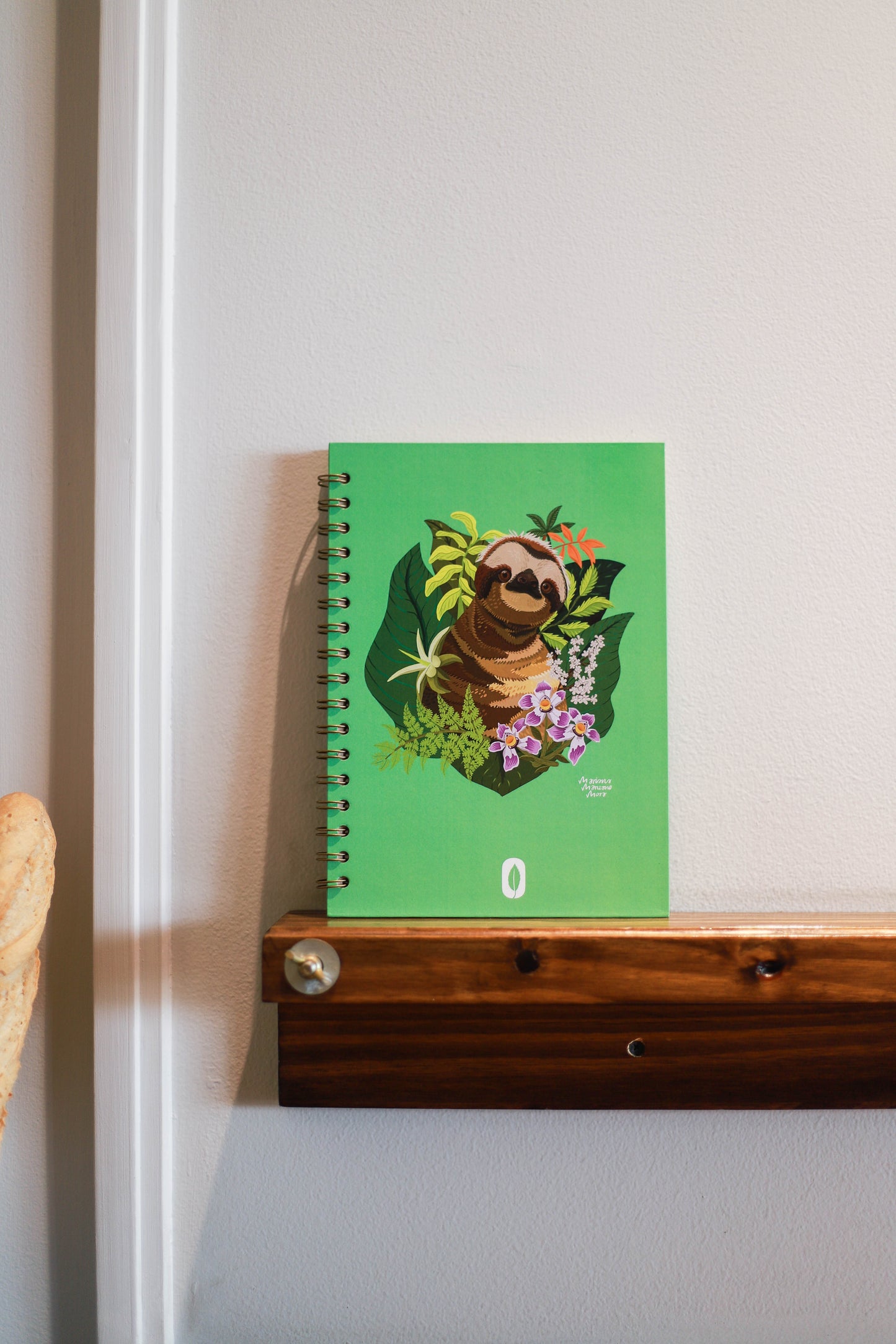 Perezoso Cuaderno Mediano