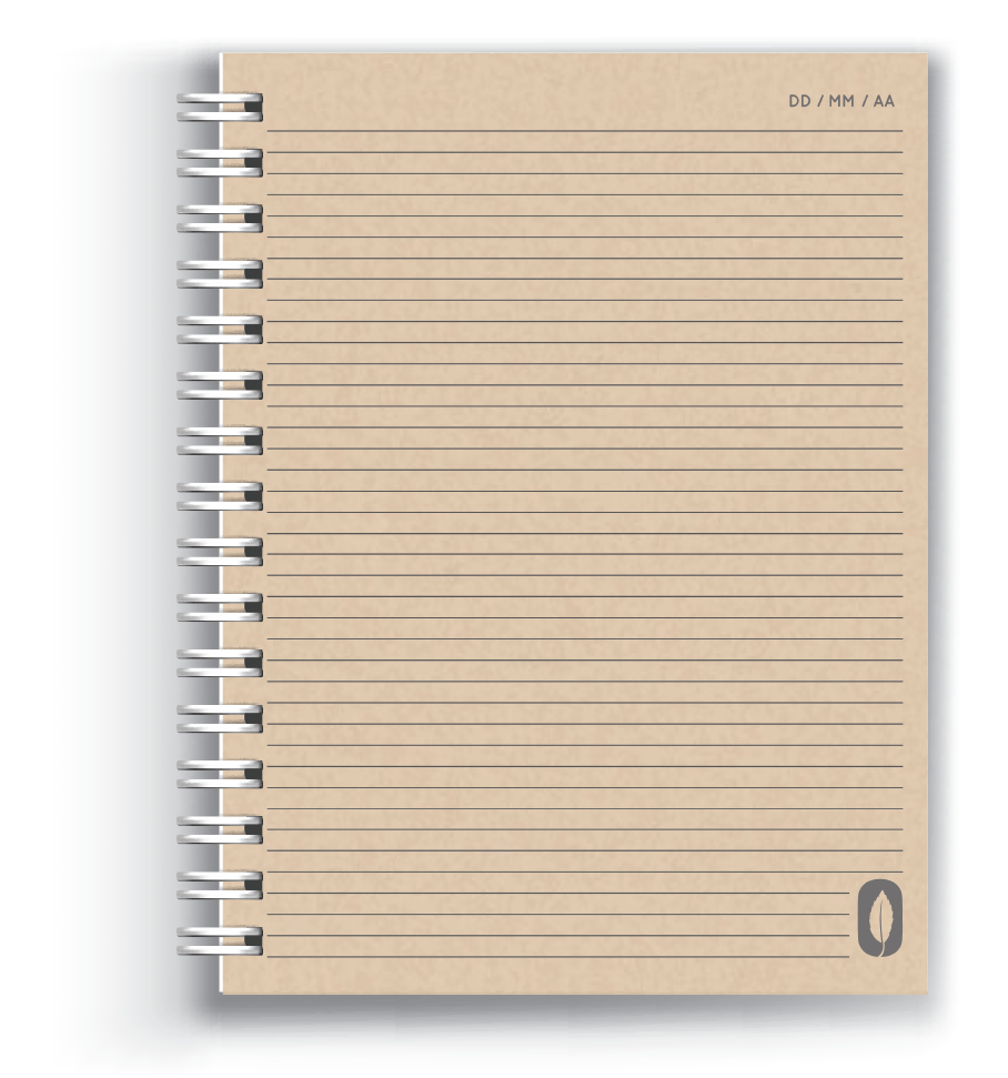 Perezoso Cuaderno Mediano